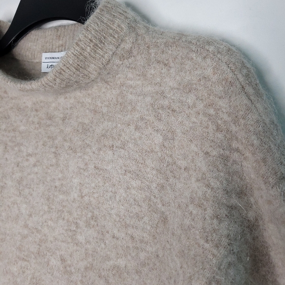 STOCKHOLM ATELIER & OTHER STORIES Alpaca/Wool Blend Women's Pullover Sweater SM. - Picture 6 of 11